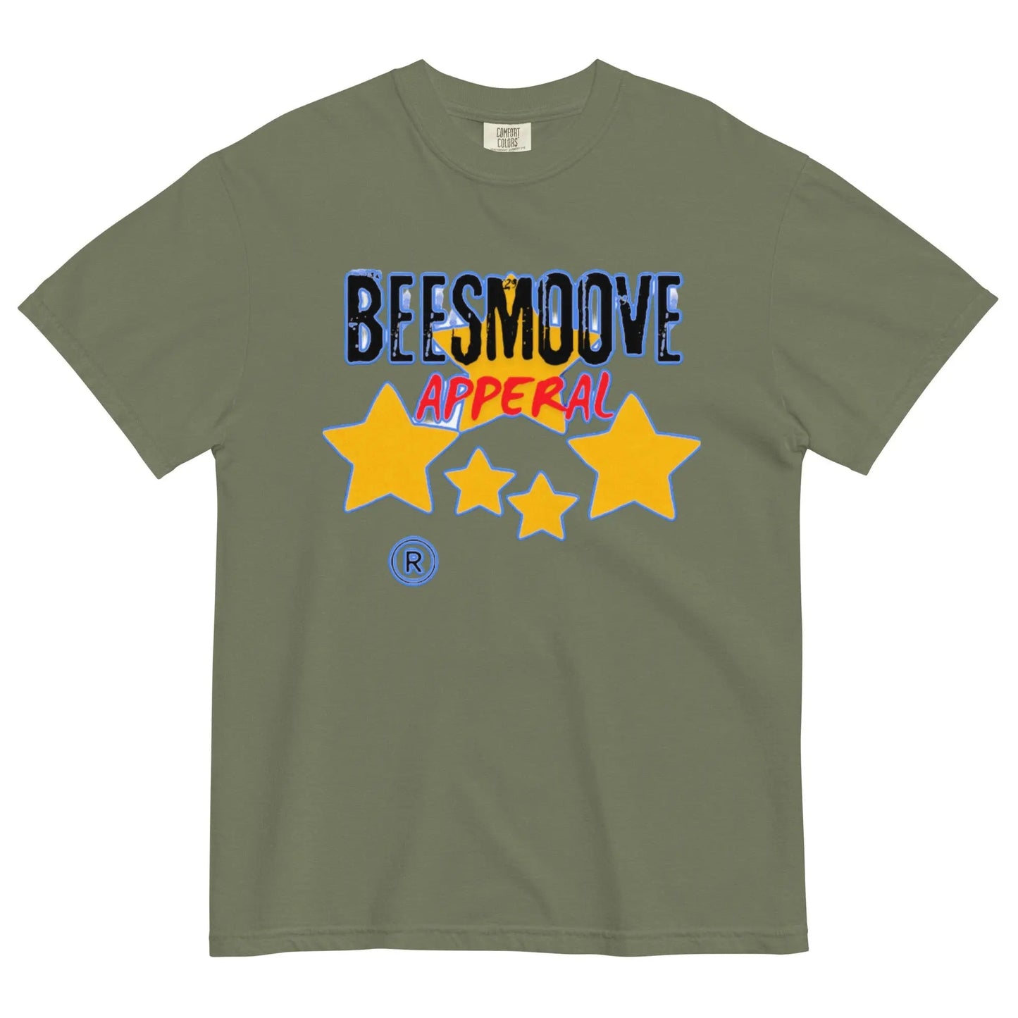 Beesmoove star Unisex garment - dyed heavyweight t-shirt - Beesmoove