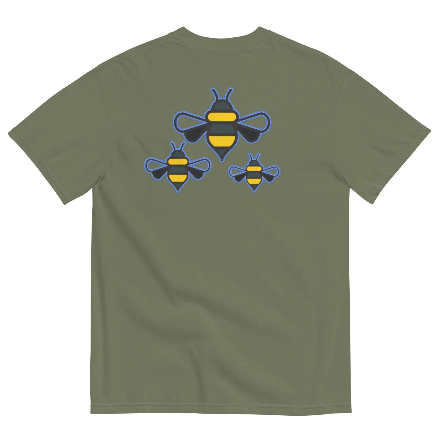 Beesmoove star Unisex garment - dyed heavyweight t-shirt - Beesmoove