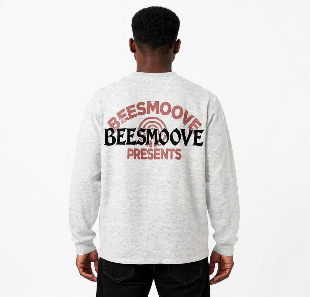 BEESMOOVE Stay Aware Oversized Long Sleeve T-Shirt - Beesmoove