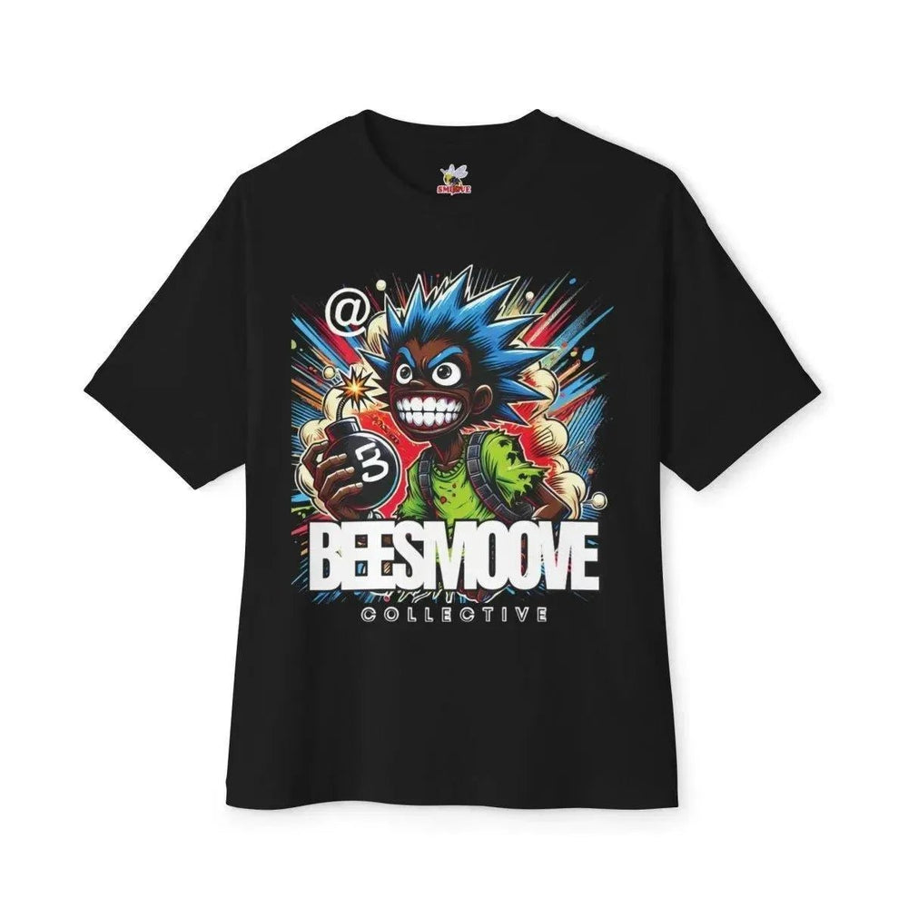 Beesmoove stay fearless Oversized Boxy Tee - Beesmoove