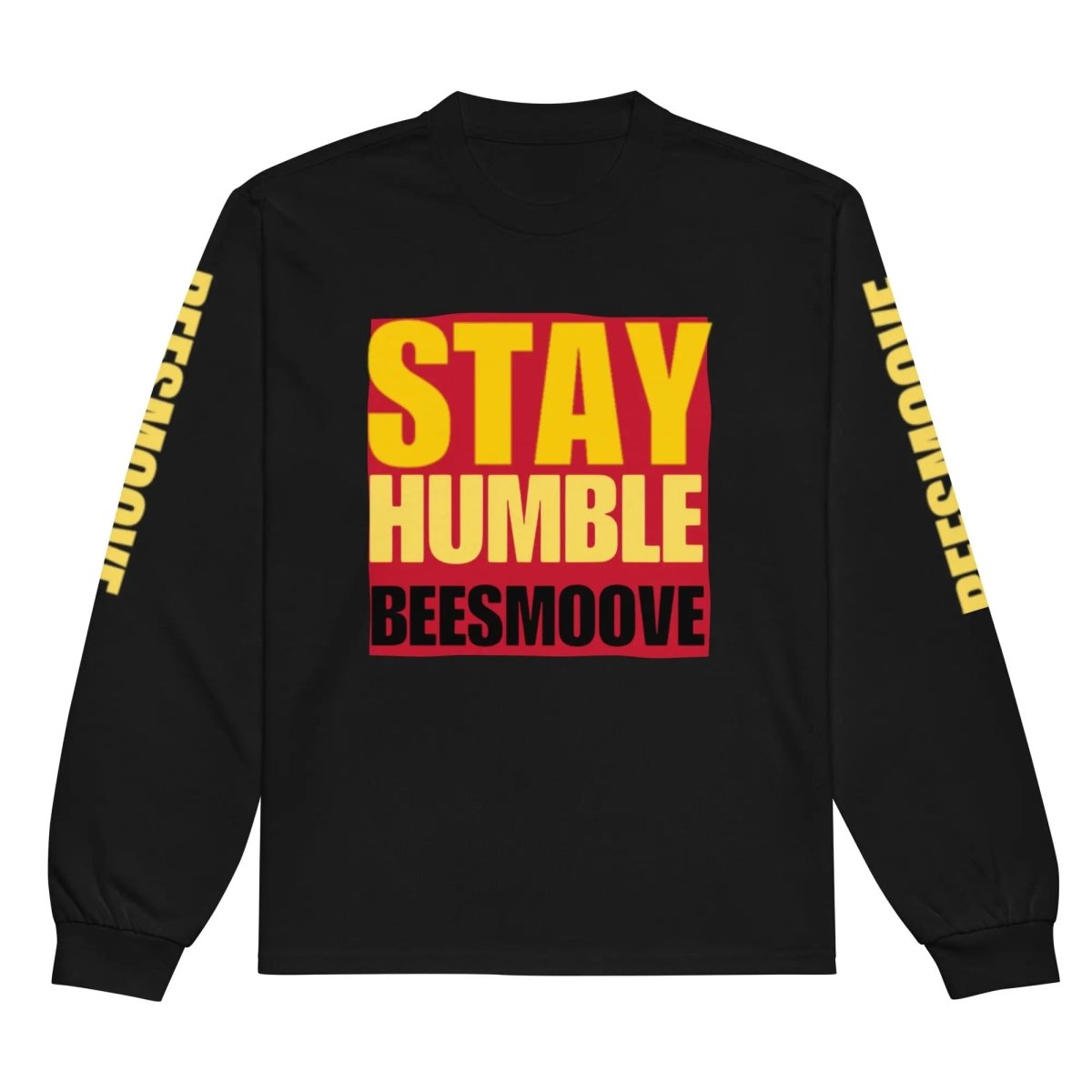 Beesmoove stay humble Premium heavyweight long sleeve shirt - Beesmoove