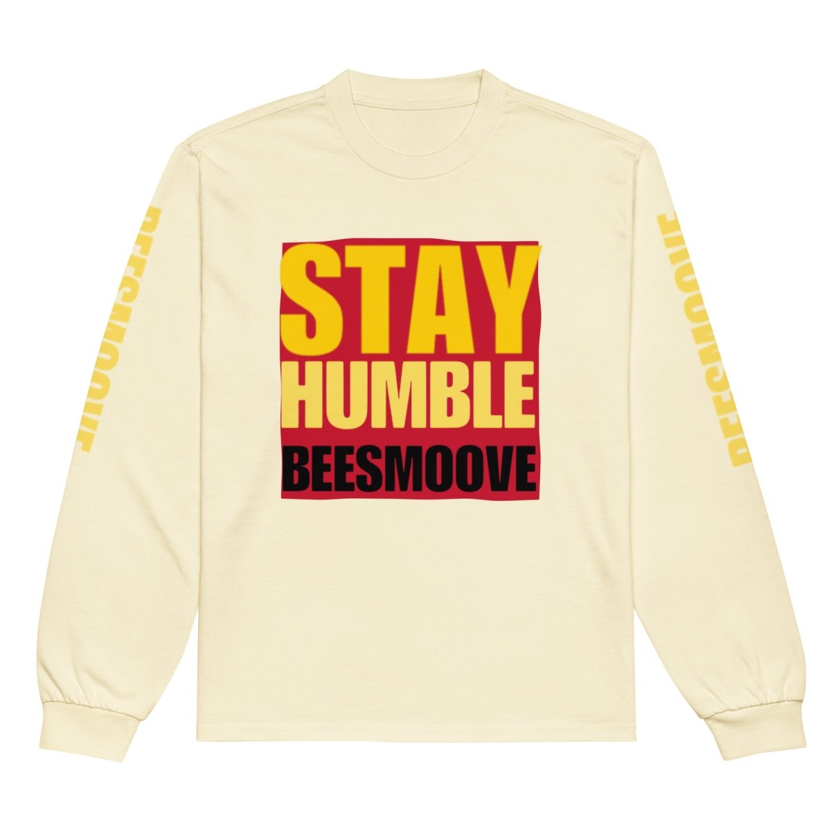 Beesmoove stay humble Premium heavyweight long sleeve shirt - Beesmoove