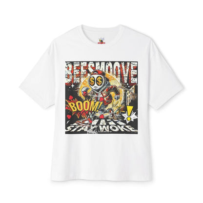 Beesmoove stay woke Oversized Boxy Tee - Beesmoove