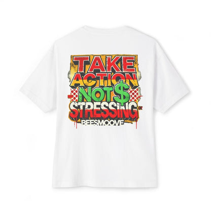 Beesmoove stay woke Oversized Boxy Tee - Beesmoove