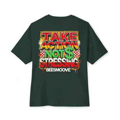 Beesmoove stay woke Oversized Boxy Tee - Beesmoove