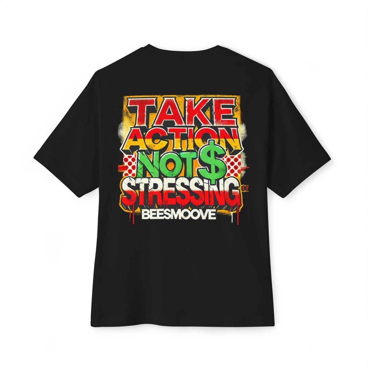 Beesmoove stay woke Oversized Boxy Tee - Beesmoove