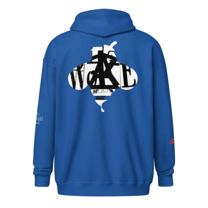 Beesmoove stay woke v2 Unisex heavy blend zip hoodie - Beesmoove