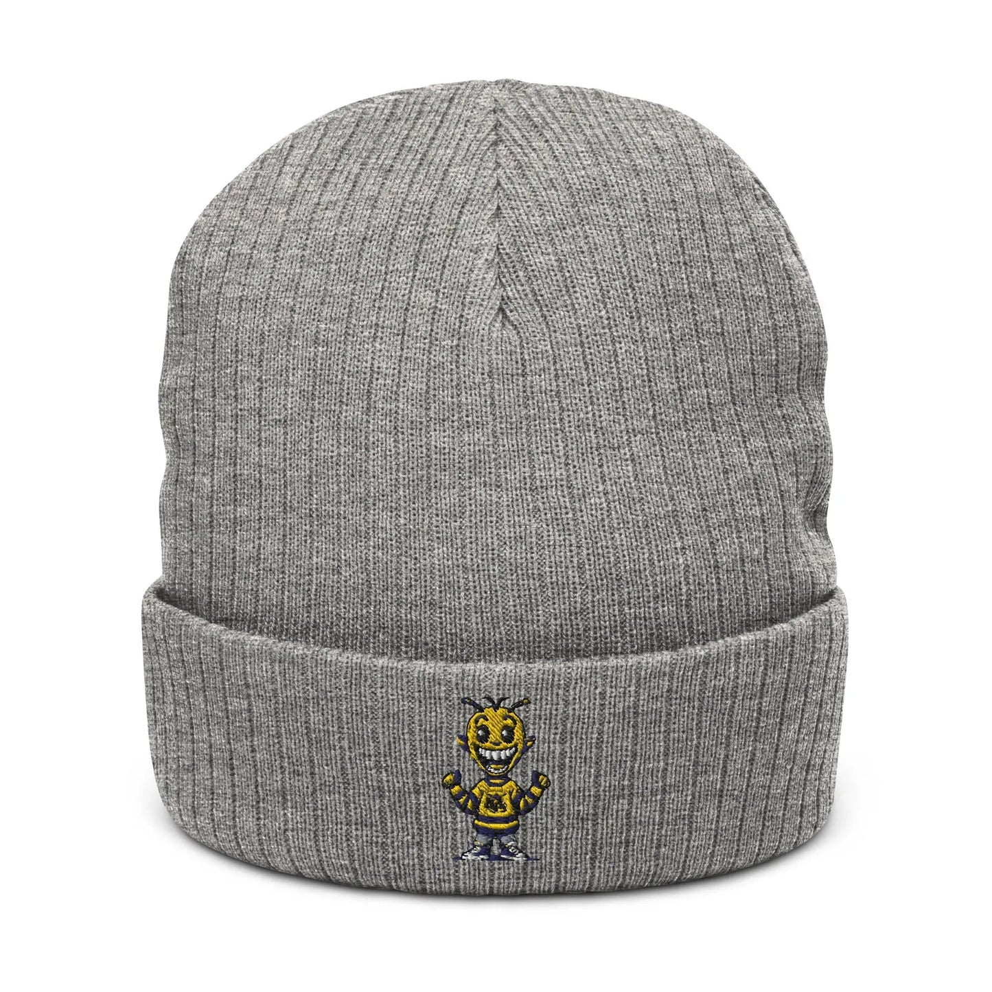 Beesmoove S.T.H.W bee bee Ribbed knit beanie - Beesmoove