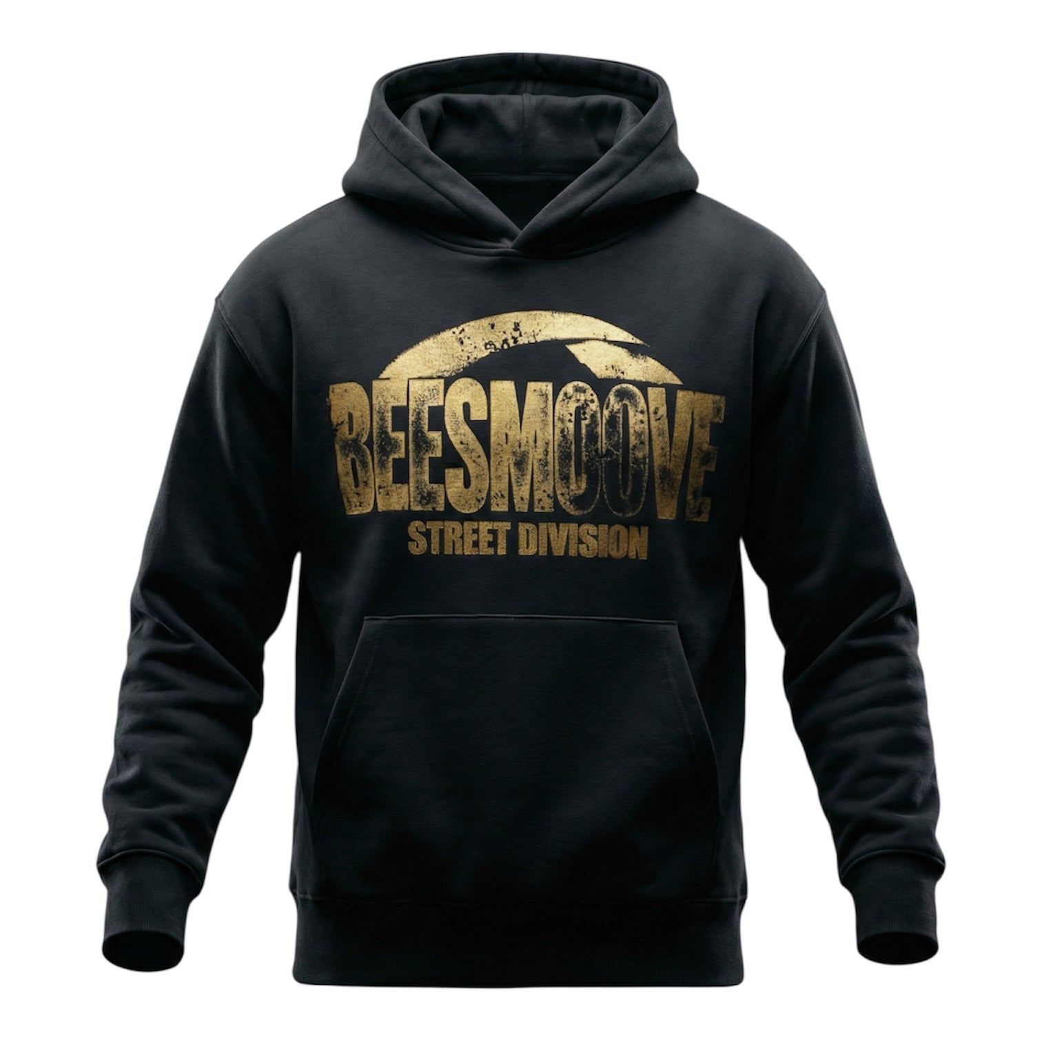 BEESMOOVE Street Division Gold Hoodie - Beesmoove