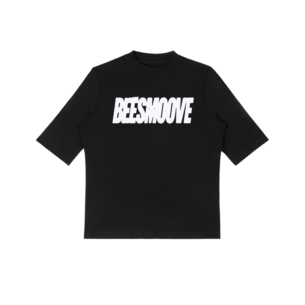 BEESMOOVE Street Paint Neck Short Sleeve T-Shirt - Beesmoove