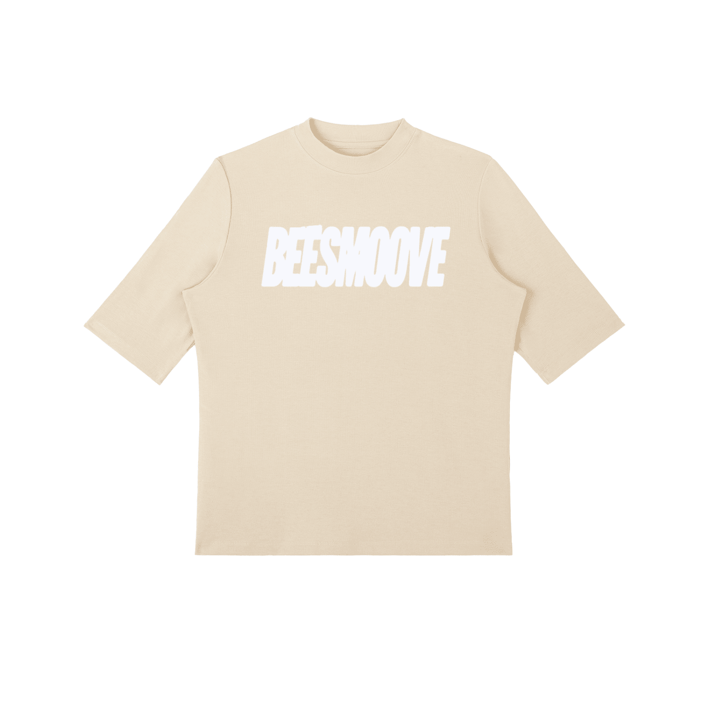 BEESMOOVE Street Paint Neck Short Sleeve T-Shirt - Beesmoove