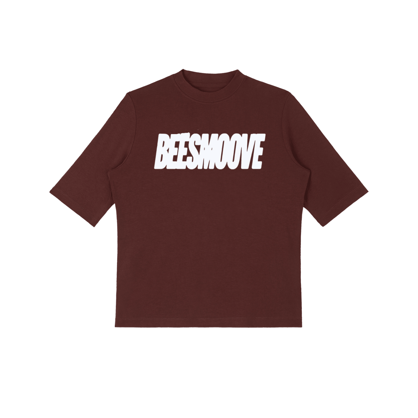 BEESMOOVE Street Paint Neck Short Sleeve T-Shirt - Beesmoove