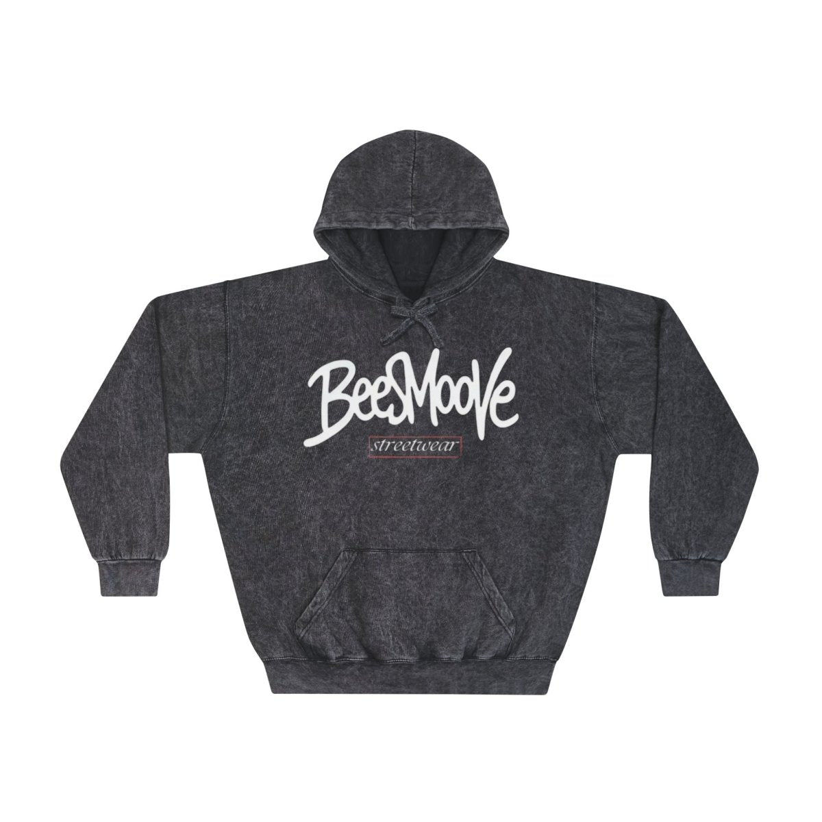 Beesmoove streetwear Unisex Mineral Wash Hoodie - Beesmoove