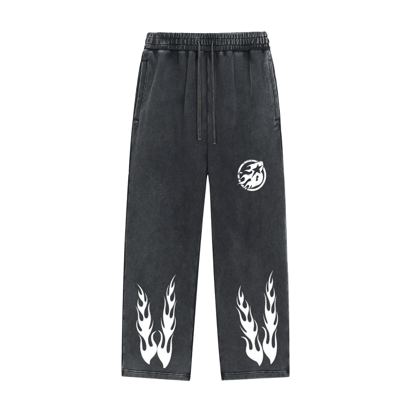 BEESMOOVE STUDIOS Snow Wash Heavyweight Sweatpants - Beesmoove