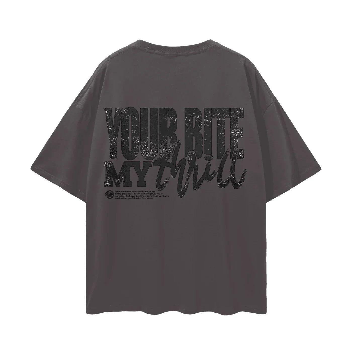 BEESMOOVE Sugar Tongue Oversize Deep Drop Shoulder Tee - Beesmoove