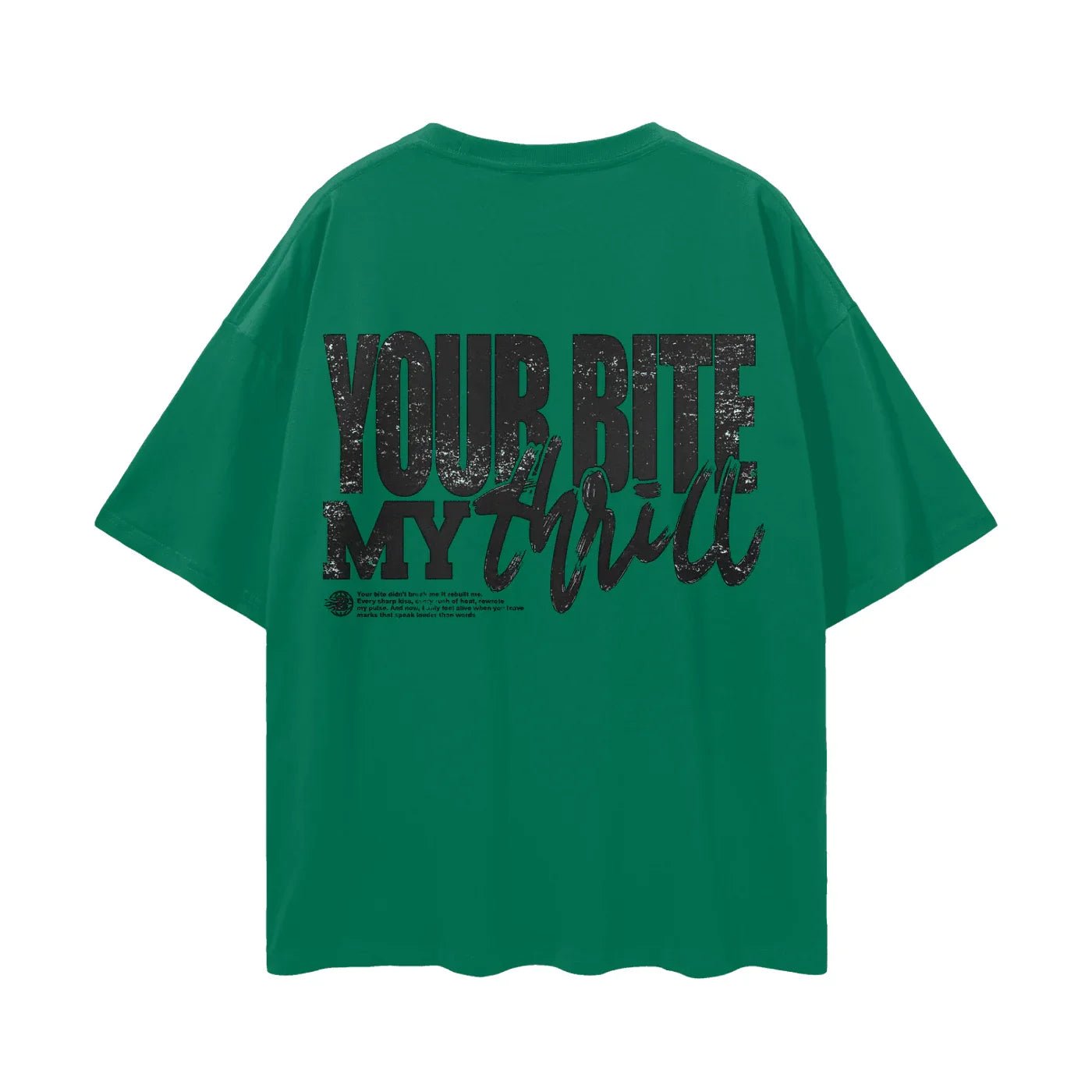 BEESMOOVE Sugar Tongue Oversize Deep Drop Shoulder Tee - Beesmoove