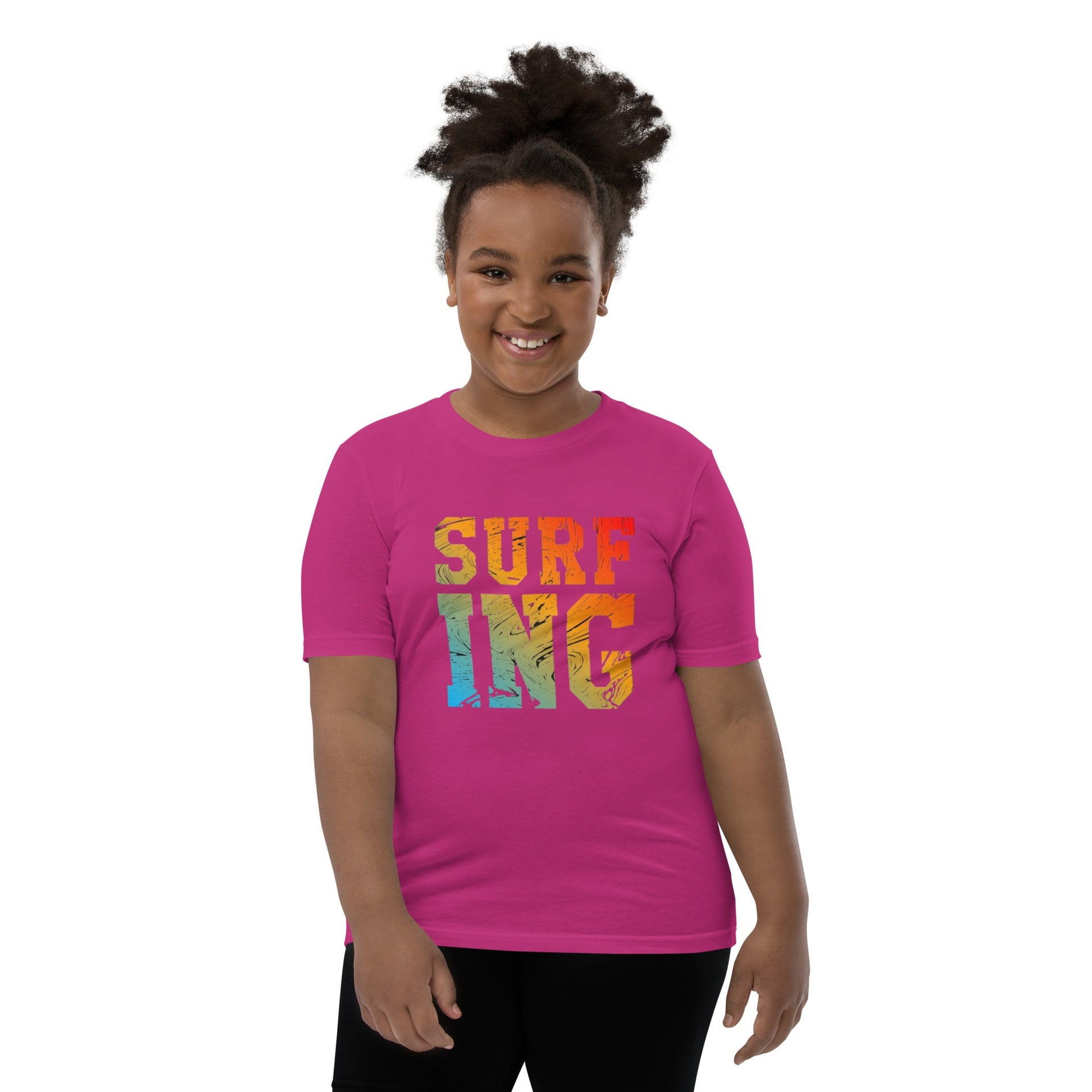 Beesmoove surfing Youth Short Sleeve T-Shirt - Beesmoove