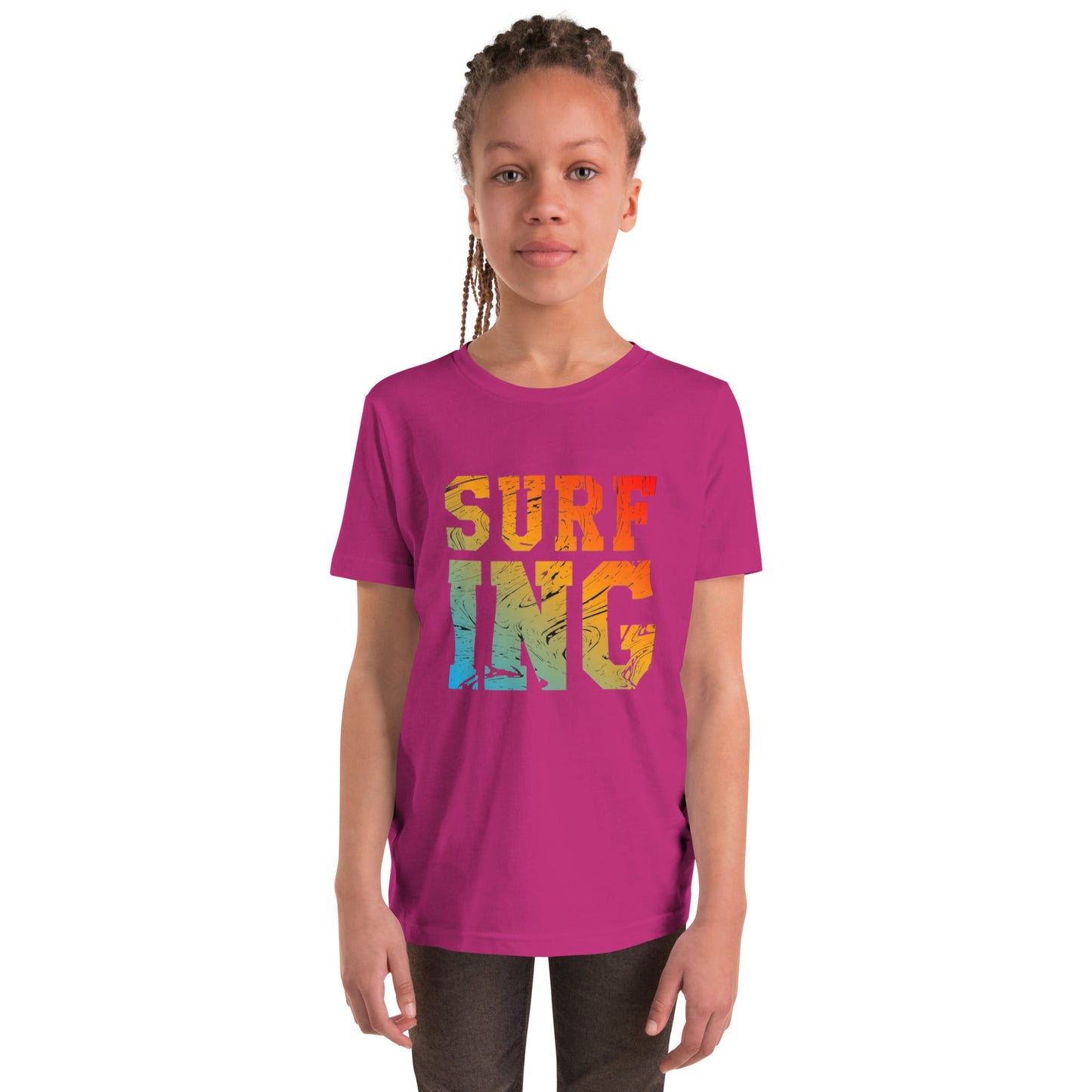 Beesmoove surfing Youth Short Sleeve T-Shirt - Beesmoove