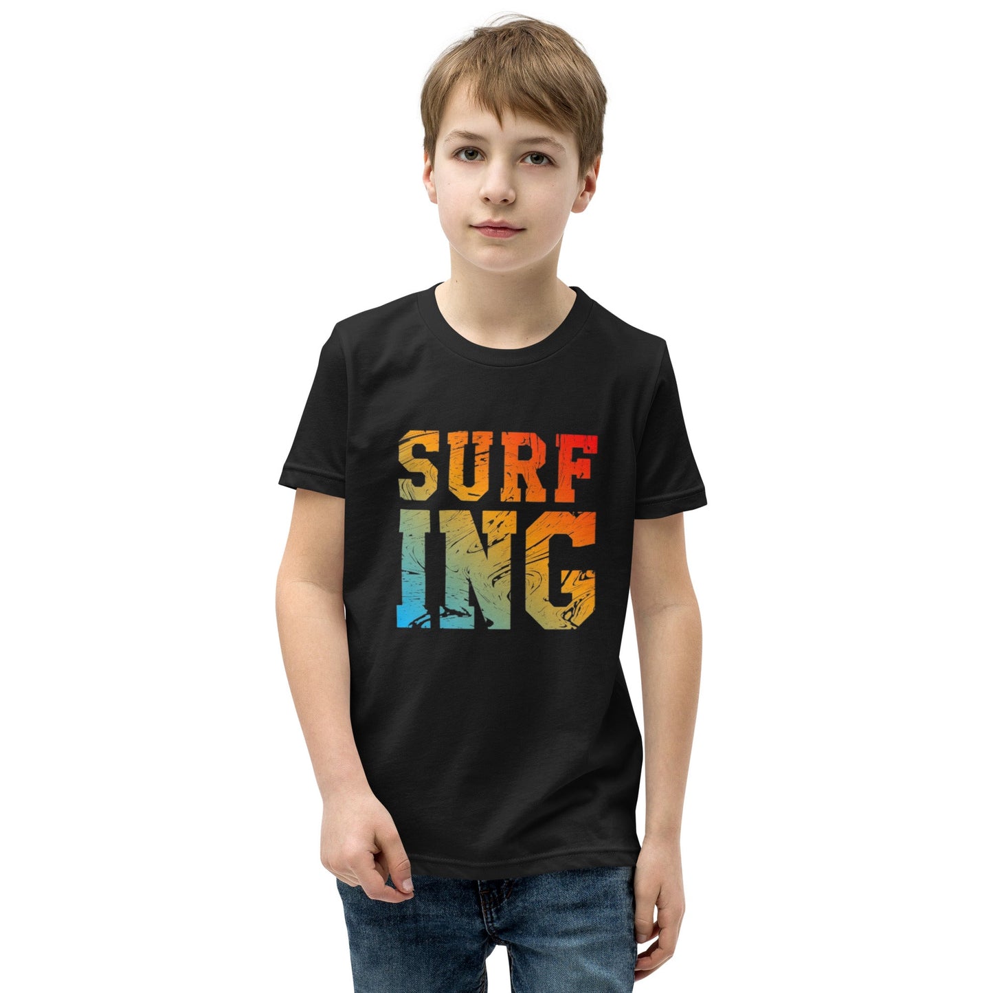 Beesmoove surfing Youth Short Sleeve T-Shirt - Beesmoove