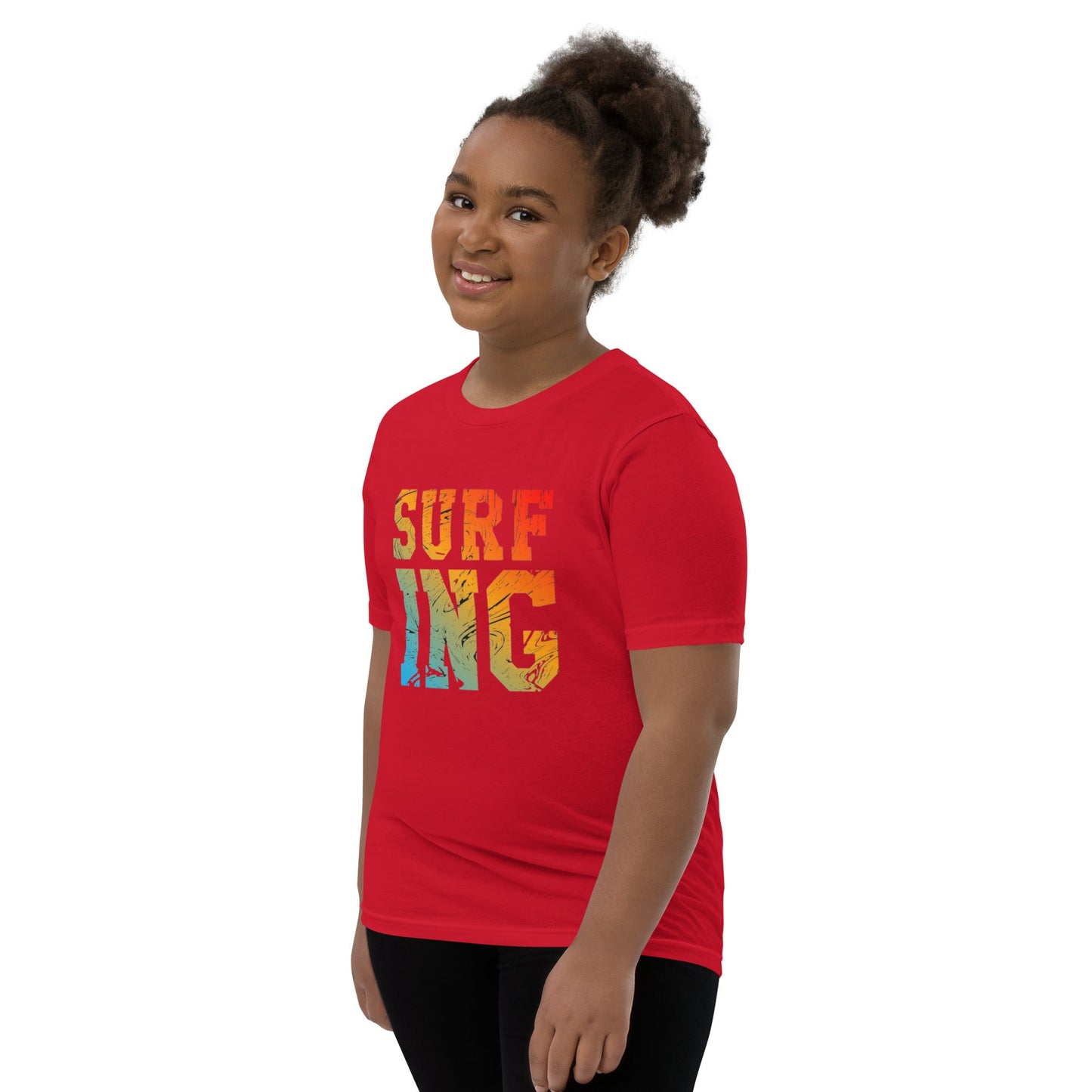 Beesmoove surfing Youth Short Sleeve T-Shirt - Beesmoove