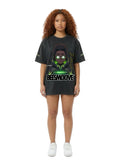 BEESMOOVE Terrell Ninja Code Loose Drop Shoulder T-Shirt - Beesmoove
