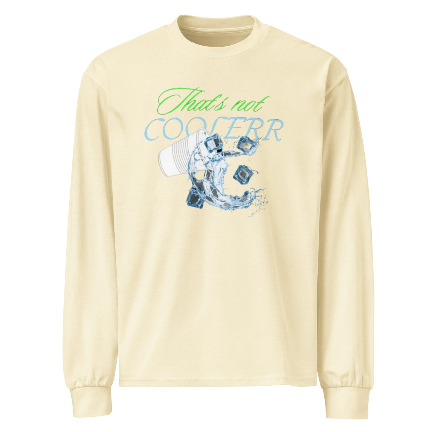 Beesmoove that’s not coolerr Premium heavyweight long sleeve shirt - Beesmoove