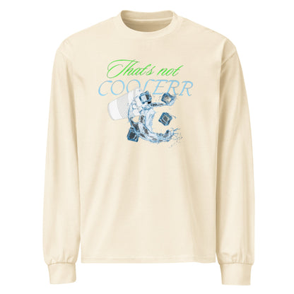 Beesmoove that’s not coolerr Premium heavyweight long sleeve shirt - Beesmoove