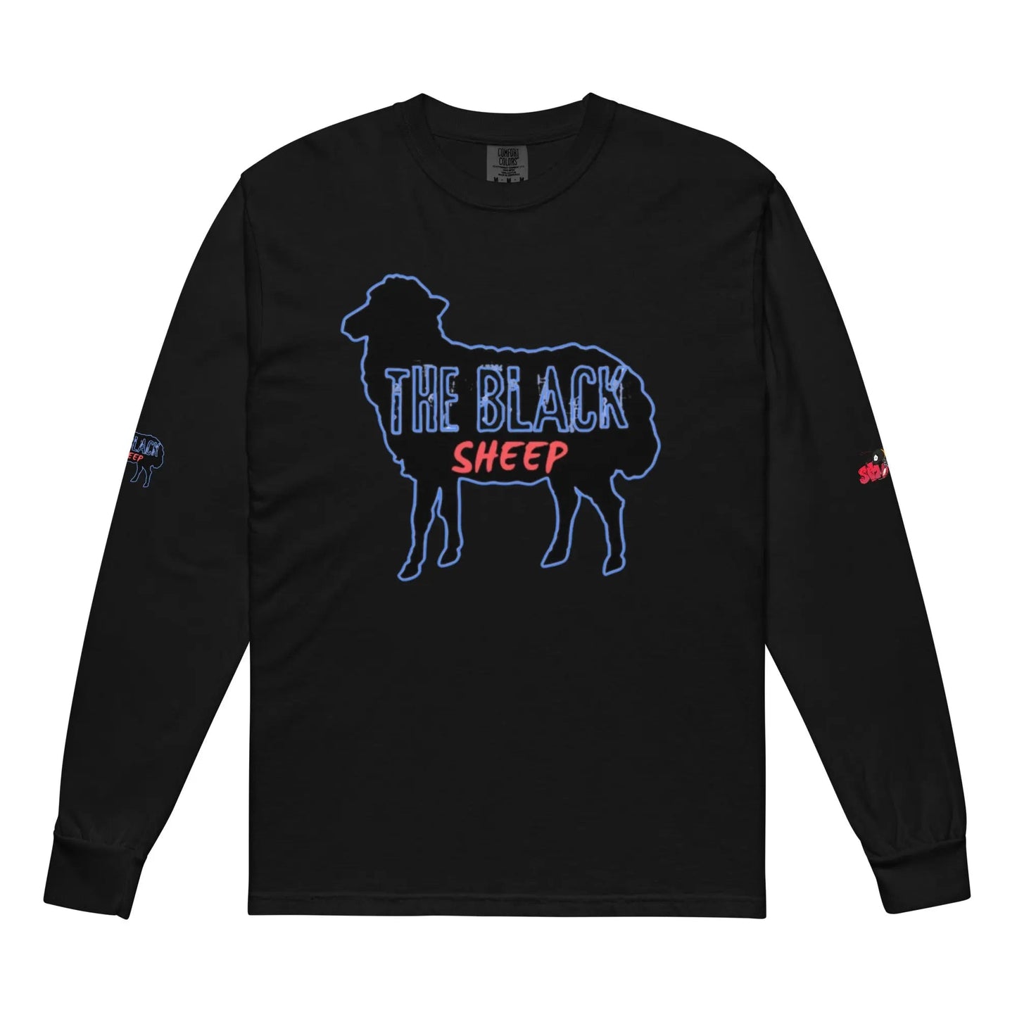 Beesmoove the black sheep Garment - dyed heavyweight long - sleeve shirt - Beesmoove