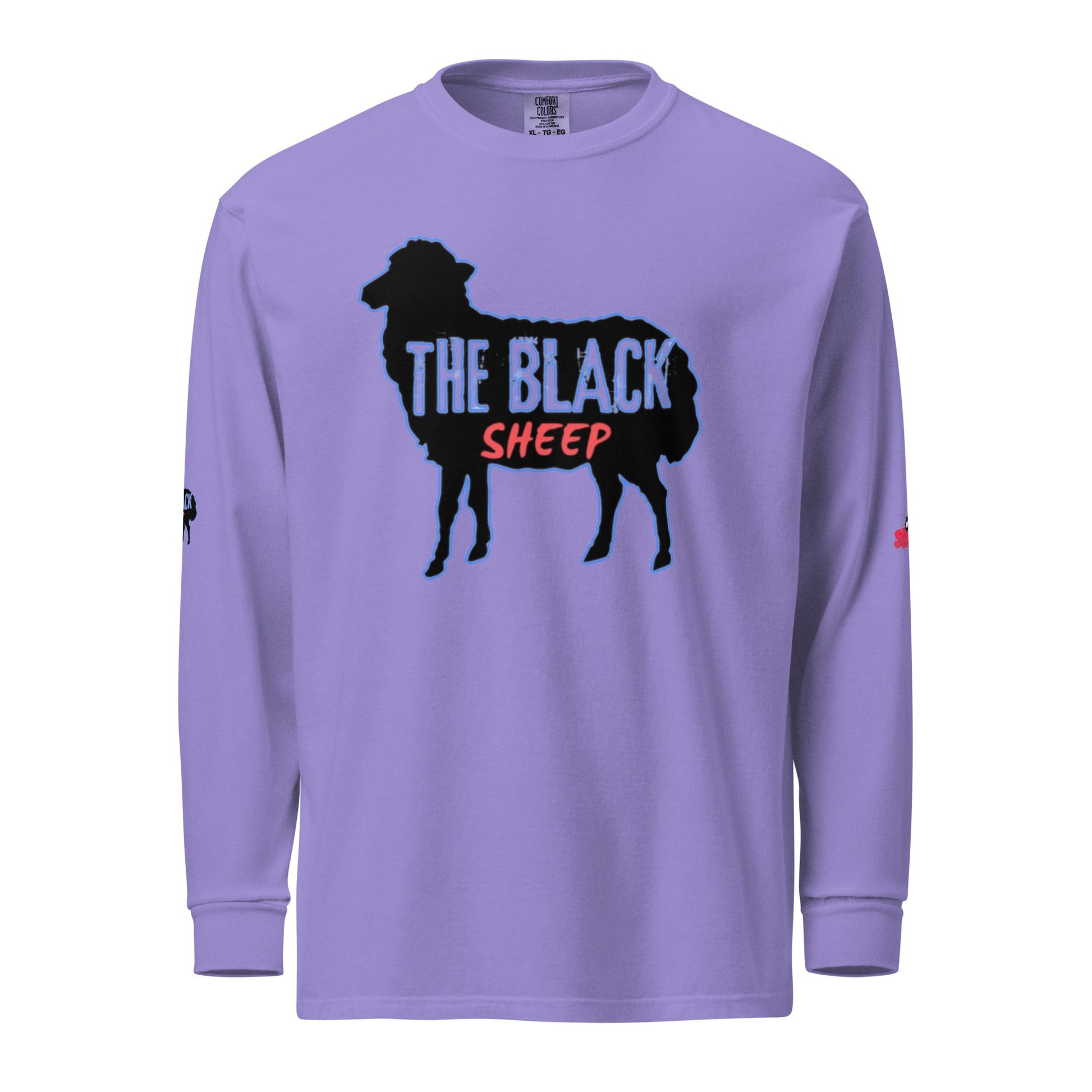 Beesmoove the black sheep Garment - dyed heavyweight long - sleeve shirt - Beesmoove