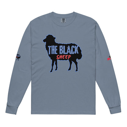 Beesmoove the black sheep Garment - dyed heavyweight long - sleeve shirt - Beesmoove