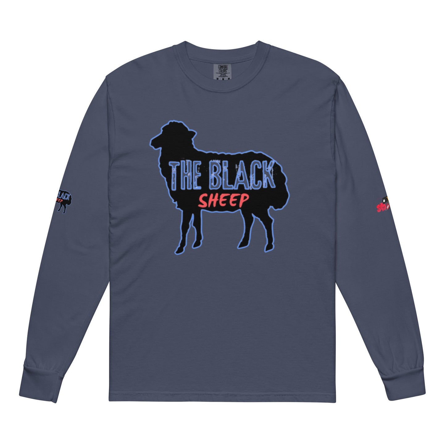 Beesmoove the black sheep Garment - dyed heavyweight long - sleeve shirt - Beesmoove