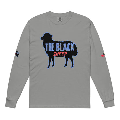 Beesmoove the black sheep Garment - dyed heavyweight long - sleeve shirt - Beesmoove