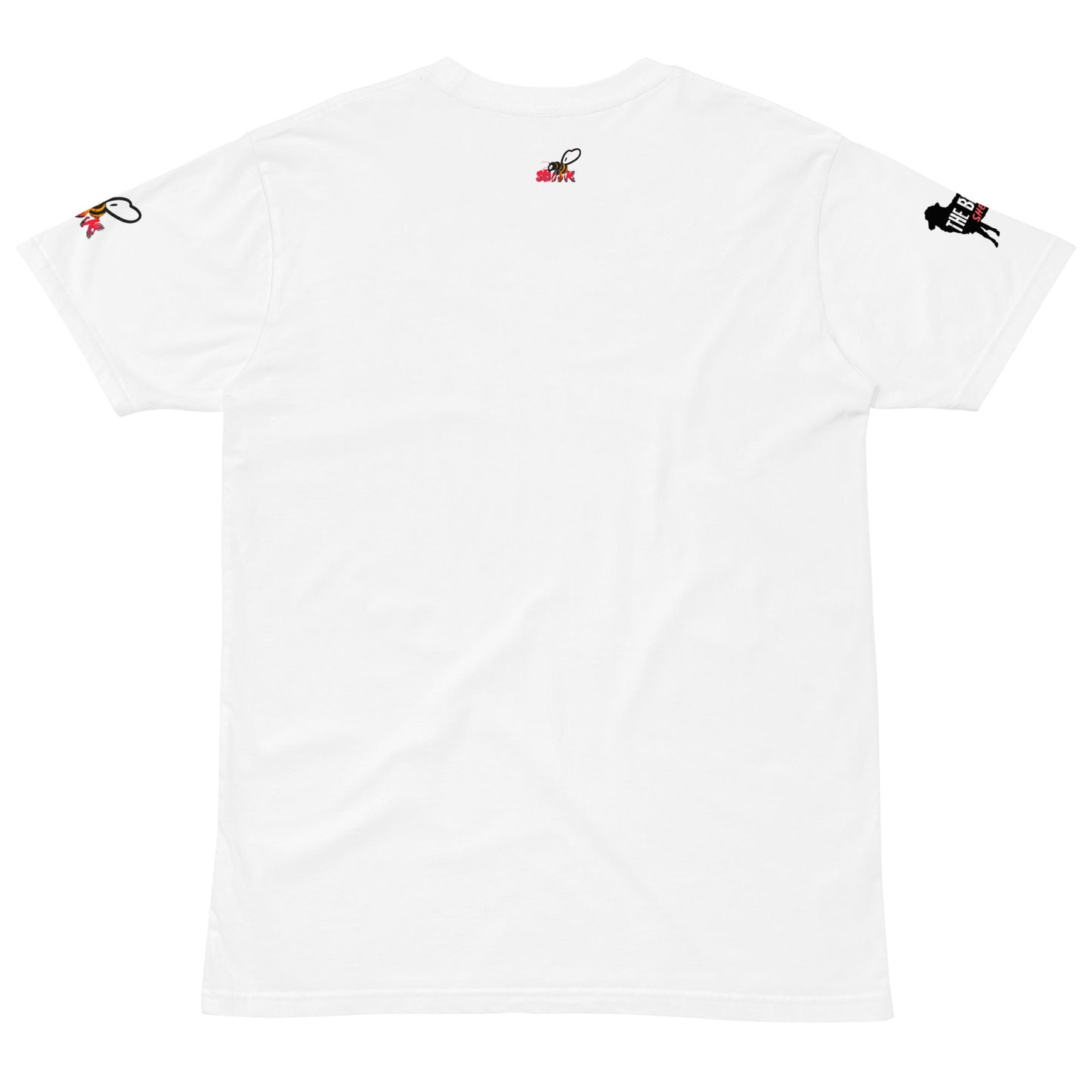 Beesmoove the black sheep red on white Unisex premium t-shirt - Beesmoove