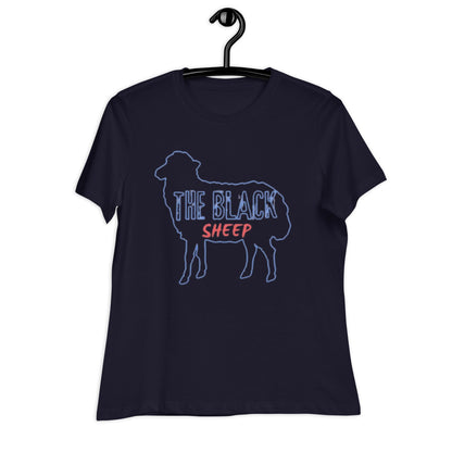 Beesmoove the black sheep Women's Relaxed T-Shirt - Beesmoove