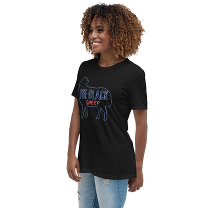 Beesmoove the black sheep Women's Relaxed T-Shirt - Beesmoove