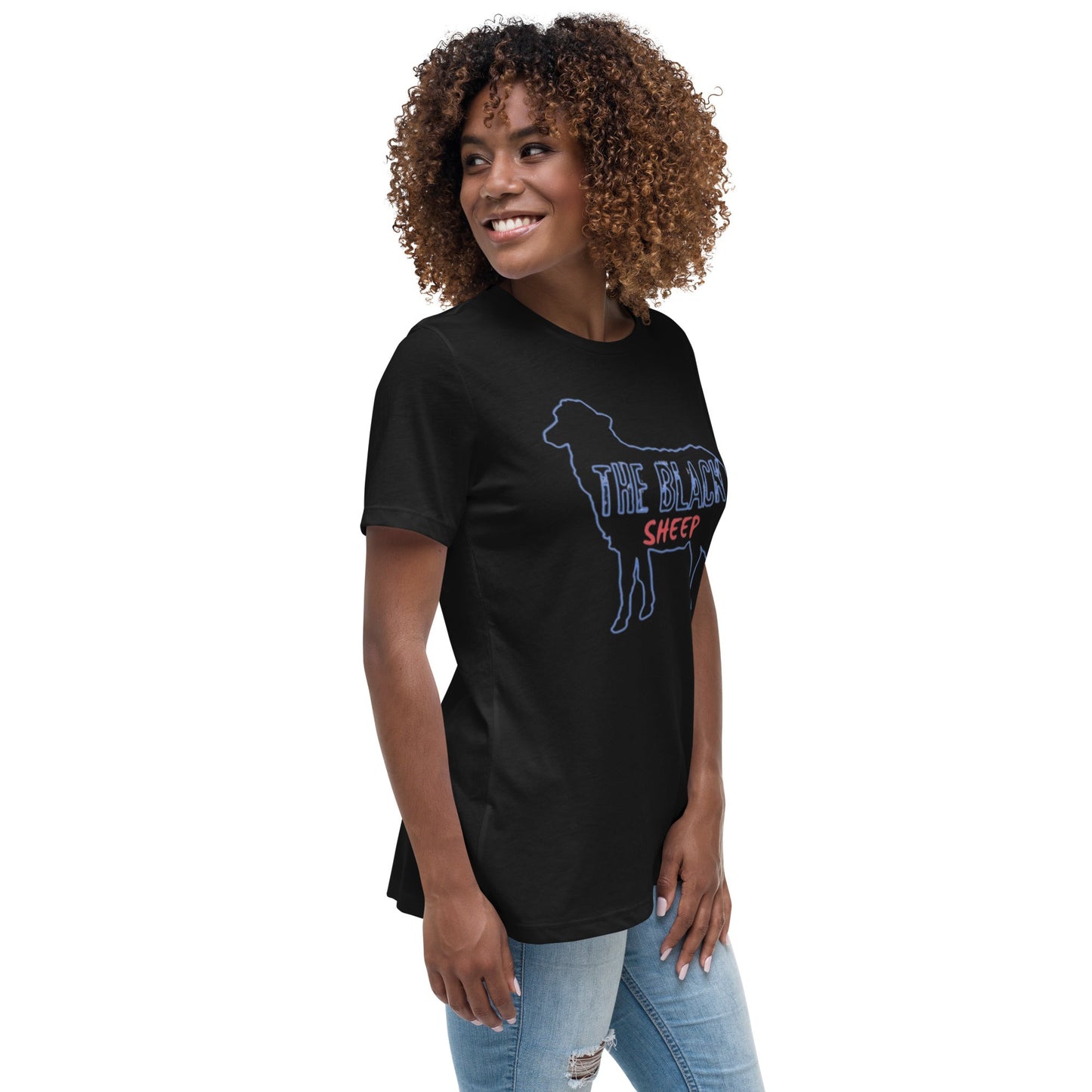 Beesmoove the black sheep Women's Relaxed T-Shirt - Beesmoove