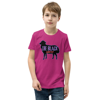 Beesmoove the black sheep Youth Short Sleeve T-Shirt - Beesmoove