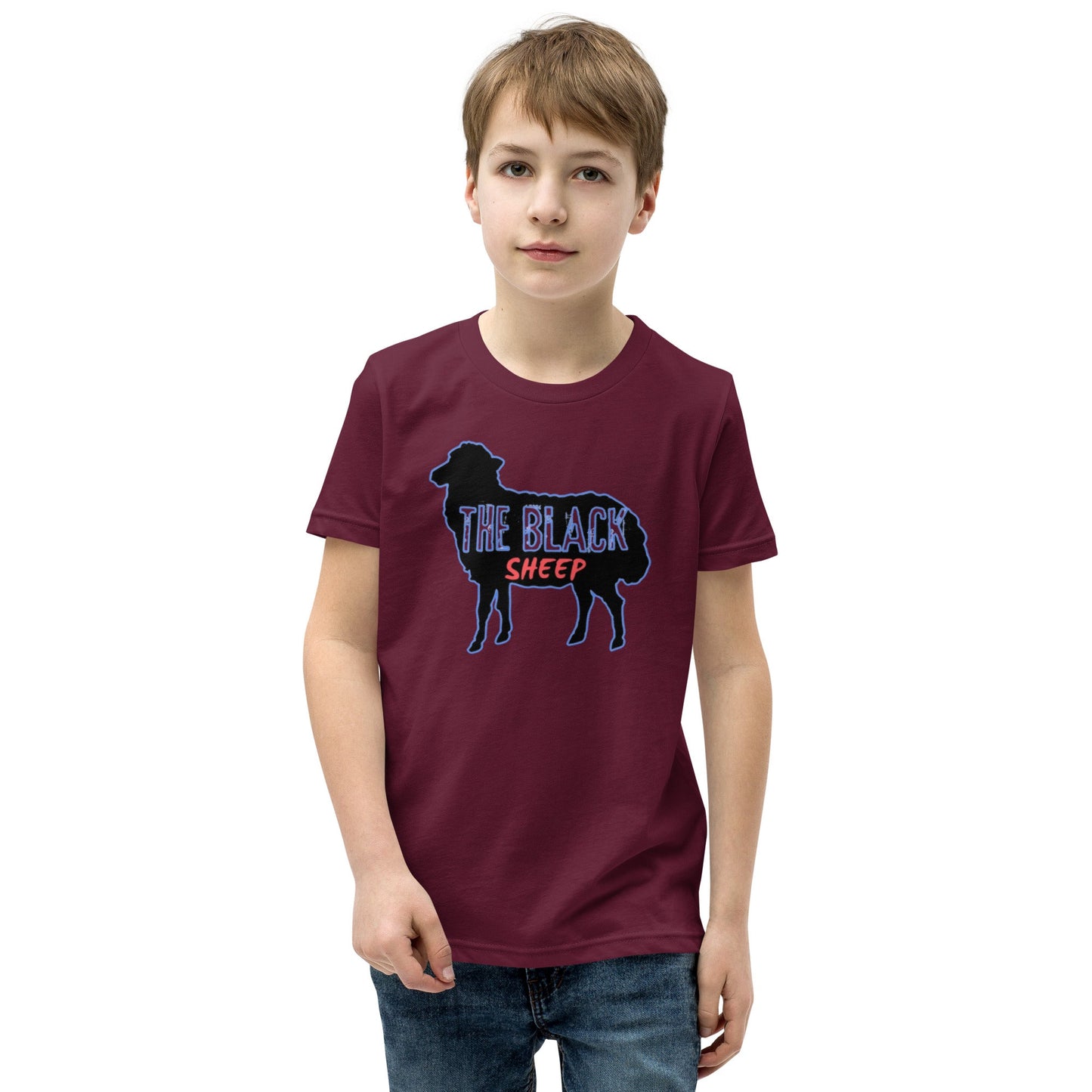 Beesmoove the black sheep Youth Short Sleeve T-Shirt - Beesmoove