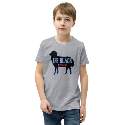 Beesmoove the black sheep Youth Short Sleeve T-Shirt - Beesmoove