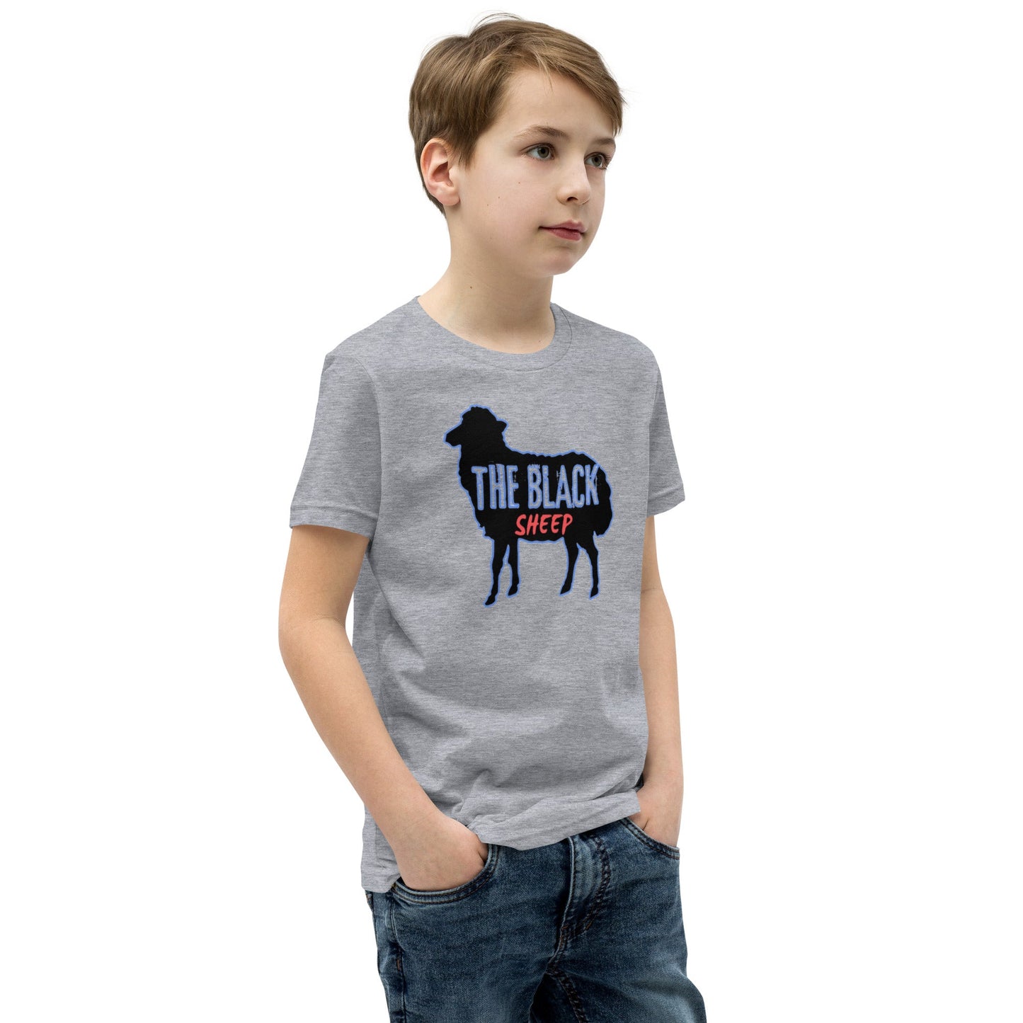 Beesmoove the black sheep Youth Short Sleeve T-Shirt - Beesmoove