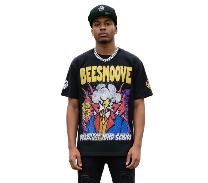 BEESMOOVE The Brainstorm Drip Tee (Throwback) - Beesmoove