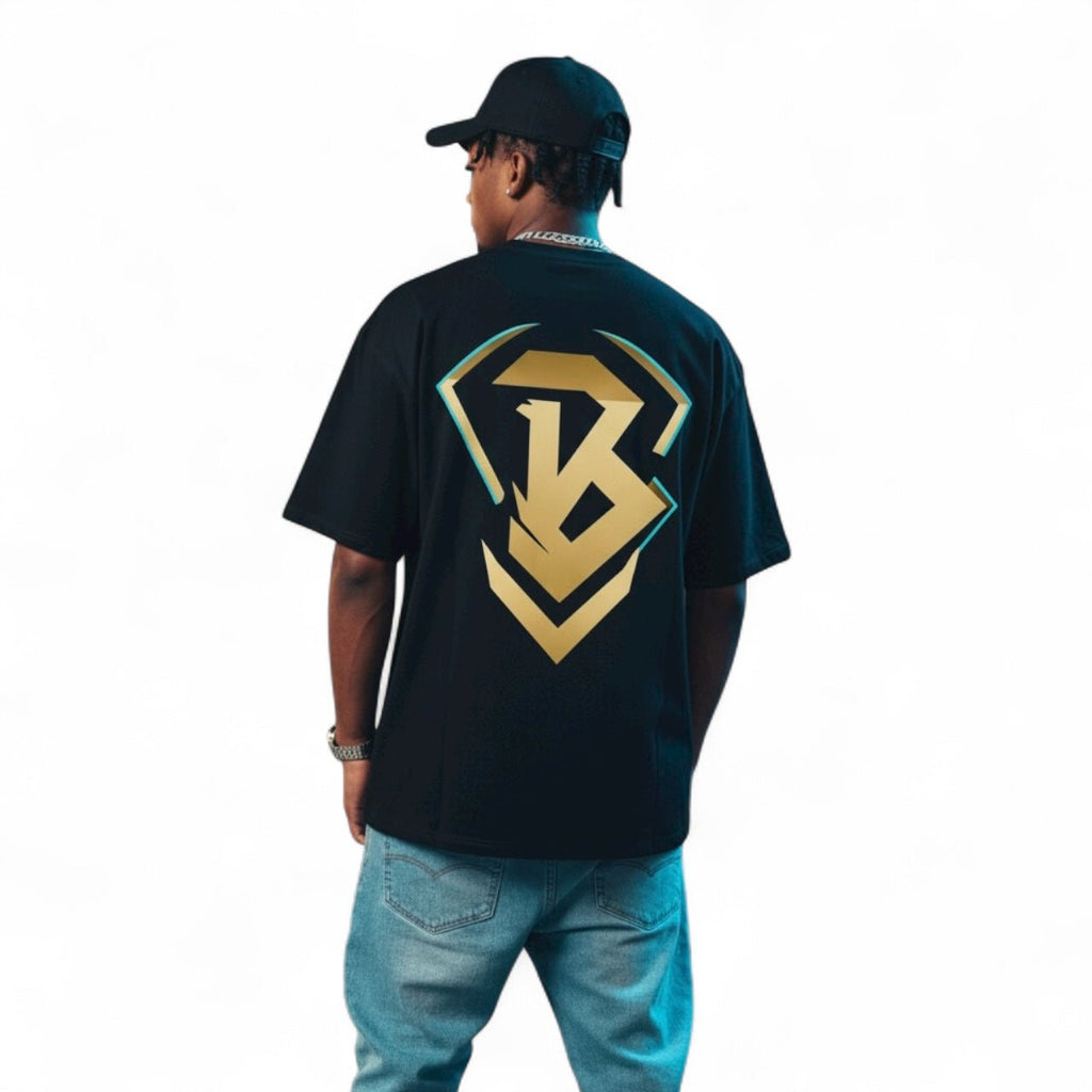 BEESMOOVE The Golden Era Reborn Loose Drop Shoulder T-Shirt - Beesmoove