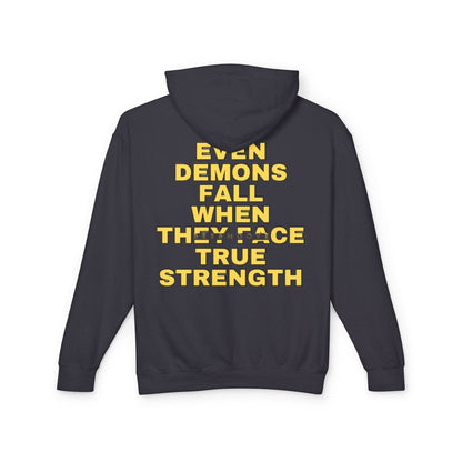 Beesmoove the streets hit harder Lightweight Hooded Sweatshirt - Beesmoove