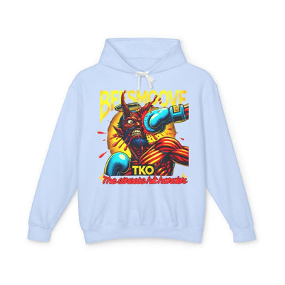 Beesmoove the streets hit harder Lightweight Hooded Sweatshirt - Beesmoove