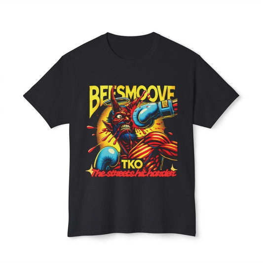 Beesmoove the streets hit harder Unisex HD Cotton™ T-shirt - Beesmoove