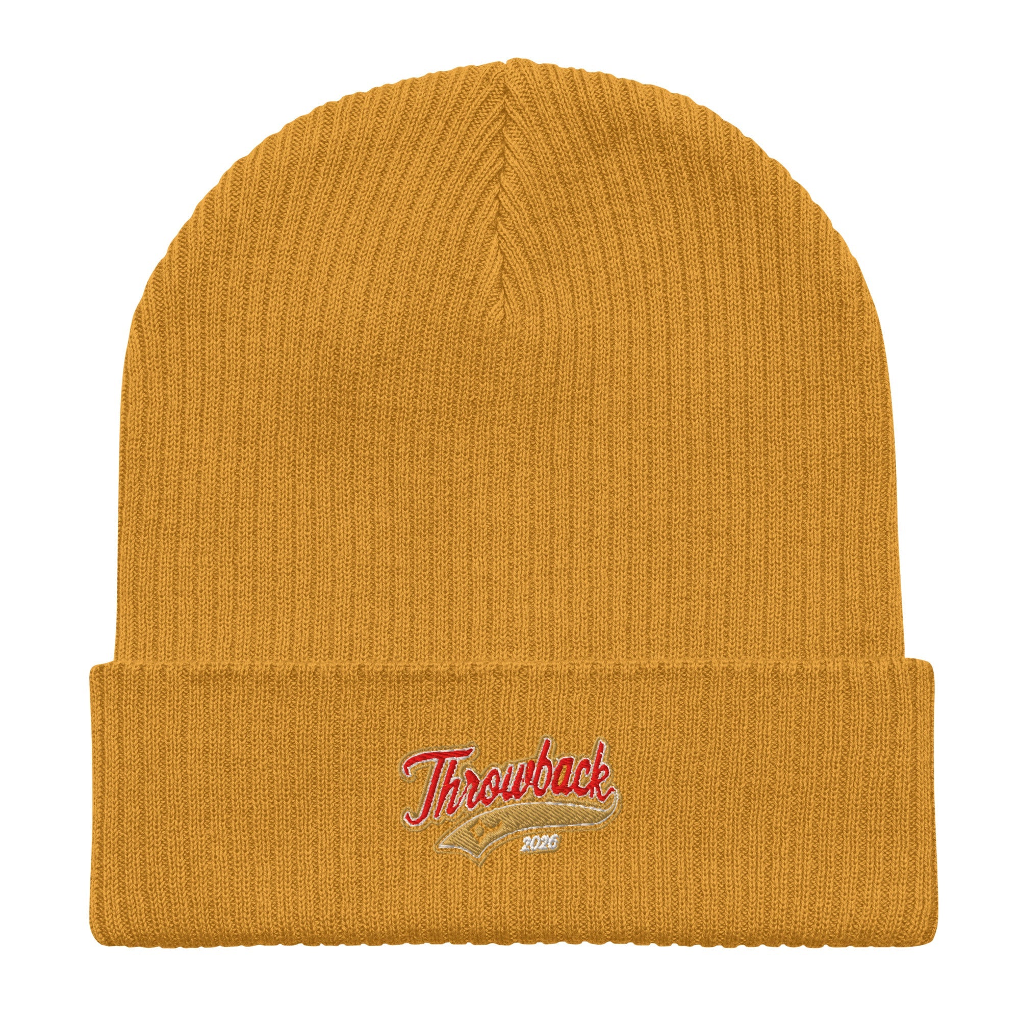 BEESMOOVE Throwback Frequency 2026 ribbed beanie - Beesmoove