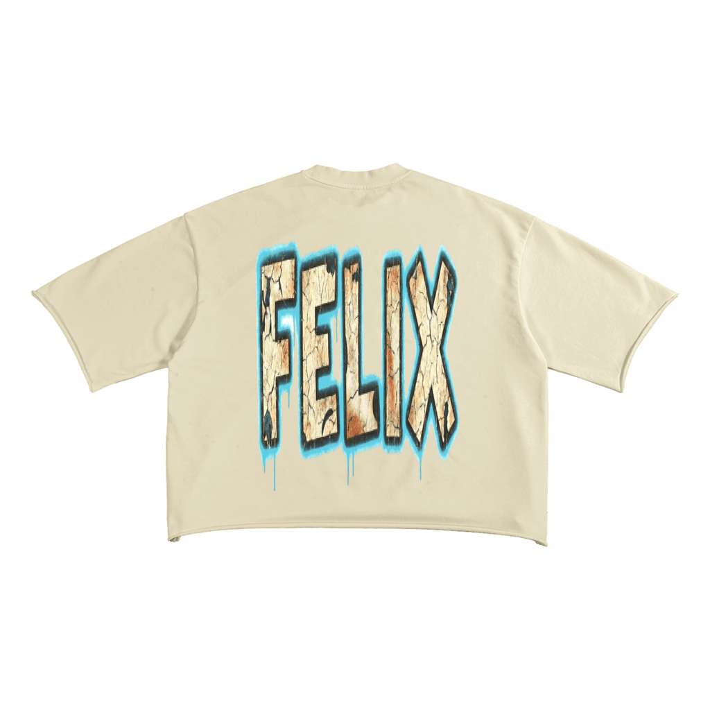 BEESMOOVE (throwback)FELIX Raw Edge T-Shirt - Beesmoove