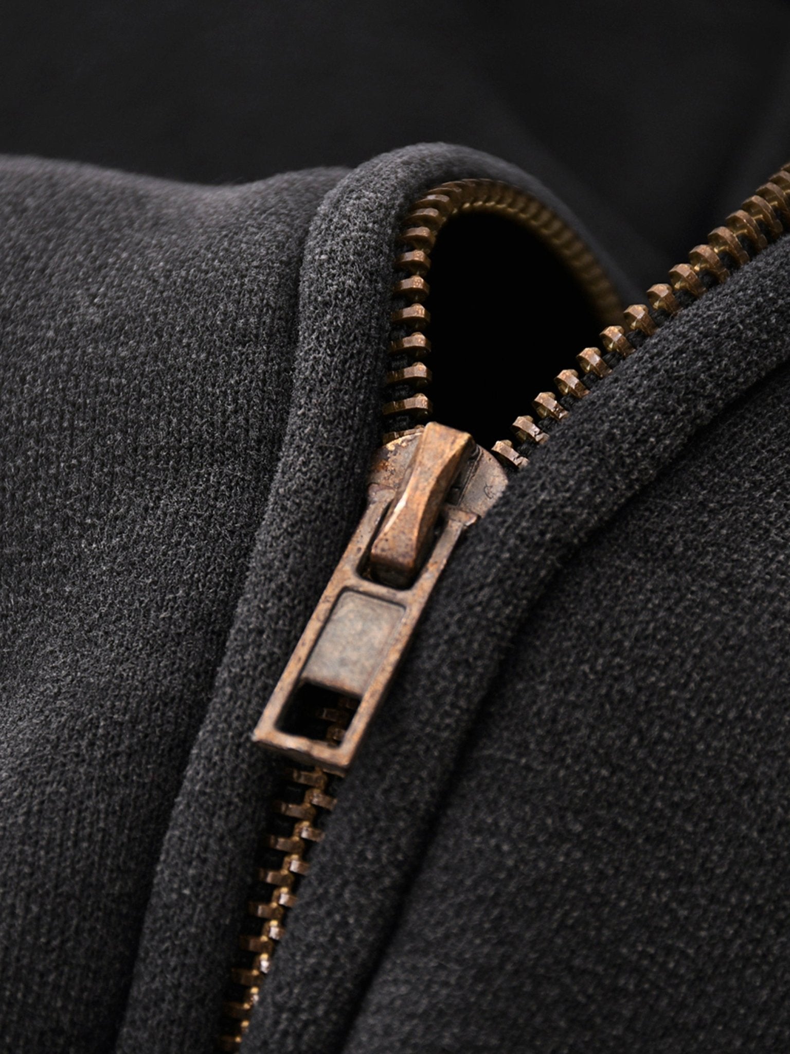 BEESMOOVE Too Real to Fold Edition Zipper Boxy Fleece Hoodie - Beesmoove
