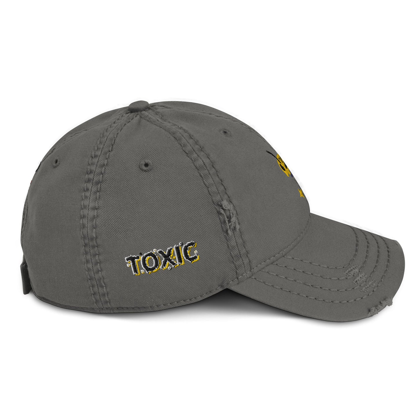 Beesmoove toxic Distressed Dad Hat - Beesmoove