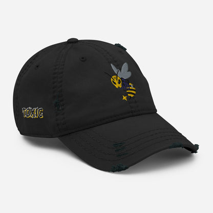 Beesmoove toxic Distressed Dad Hat - Beesmoove